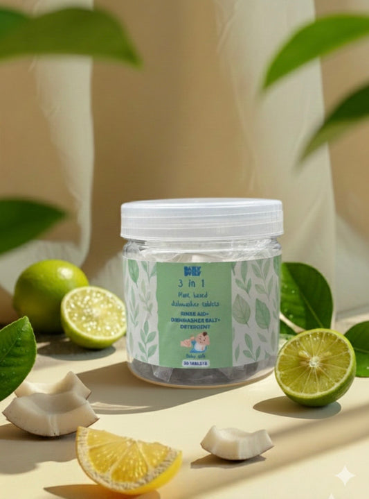 Dishwasher tablet 3in1