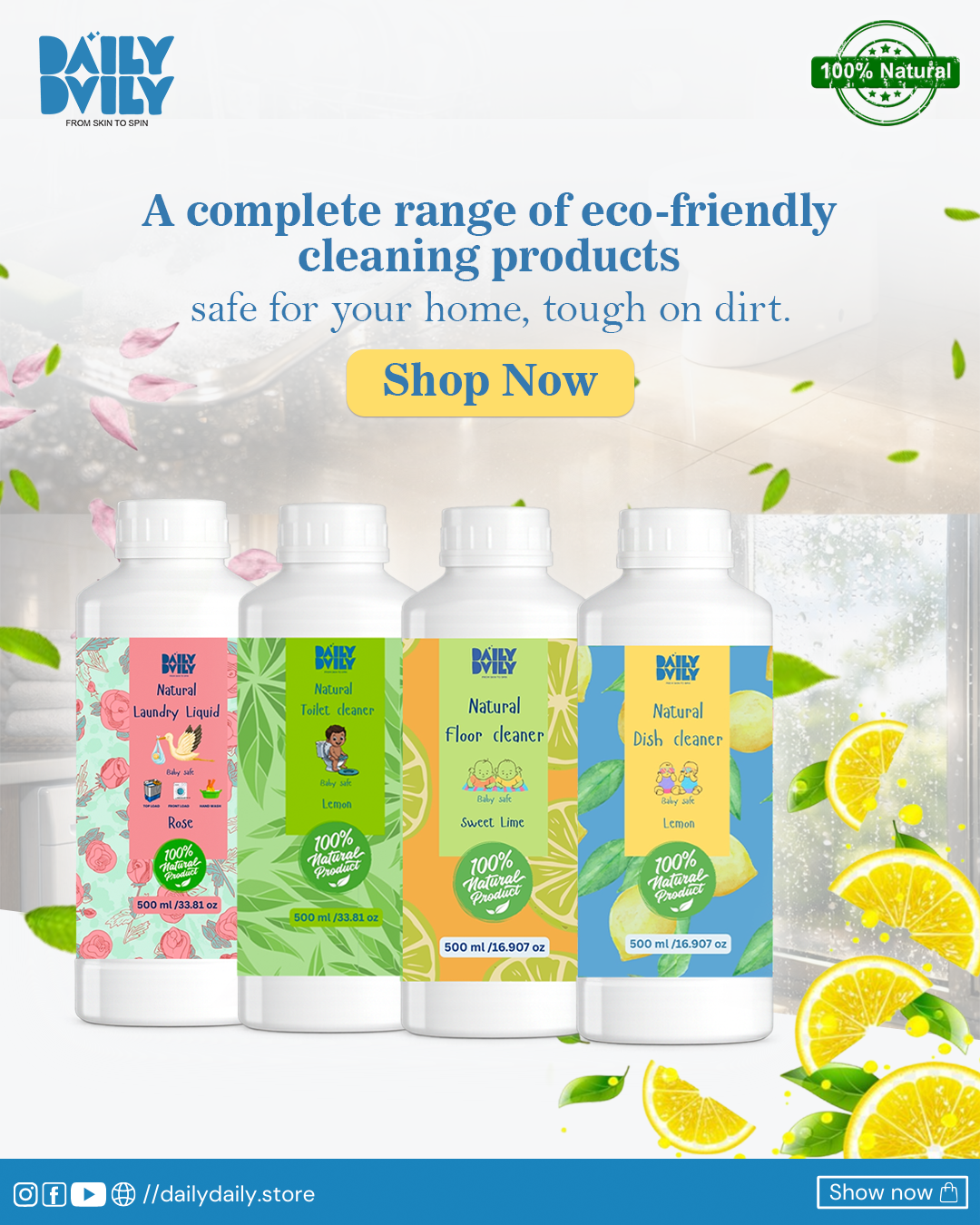 Natural Laundry Liquid |1 ltr