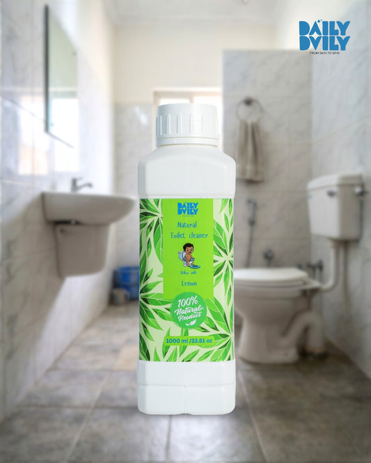 100% Natural baby safe toilet cleaner