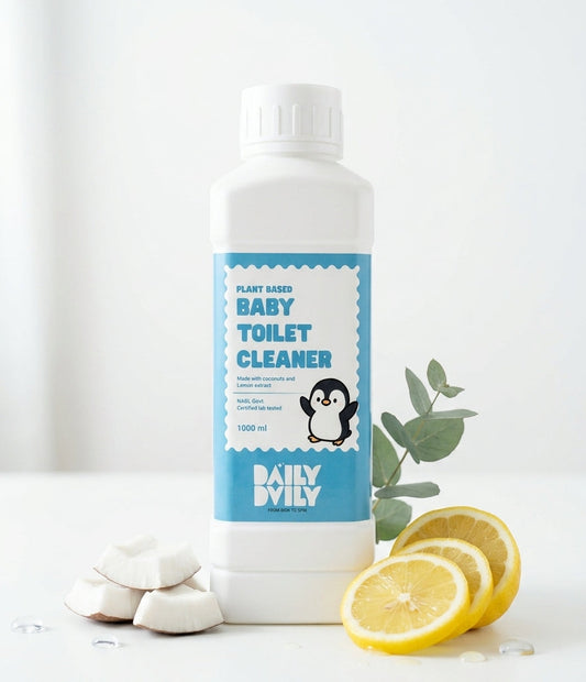 100% Natural baby safe toilet cleaner