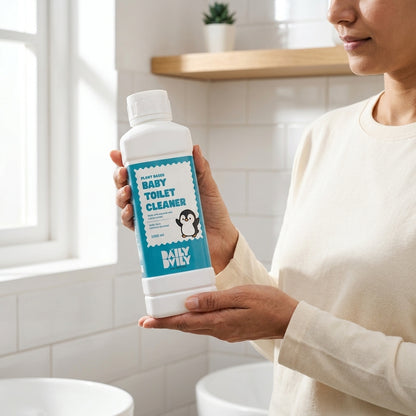 100% Natural baby safe toilet cleaner